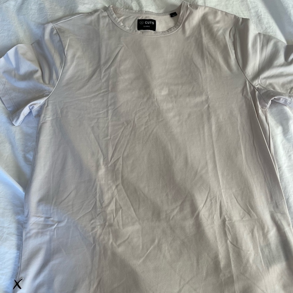 Cuts Men's off white Shirt